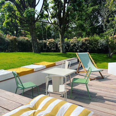 Aménagement paysager autour d’une piscine à Nantes